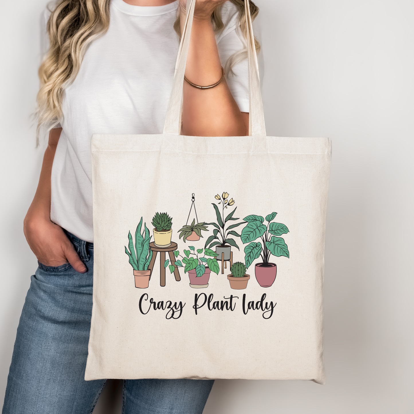 Crazy Plant Lady Libbey Glass, Mug, or Tote Bag