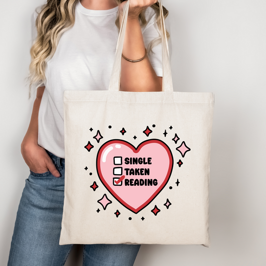 Single Taken Reading    Libbey Glass, Mug, or Tote Bag