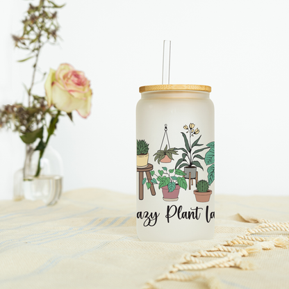 Crazy Plant Lady Libbey Glass, Mug, or Tote Bag