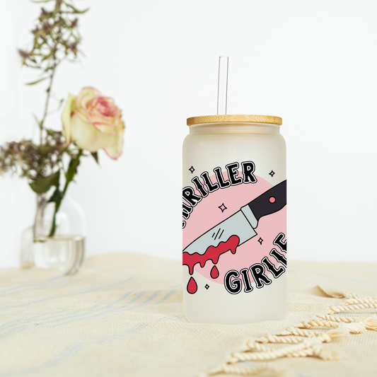 Thriller Girlie Knife Libbey Glass, Mug, or Tote Bag